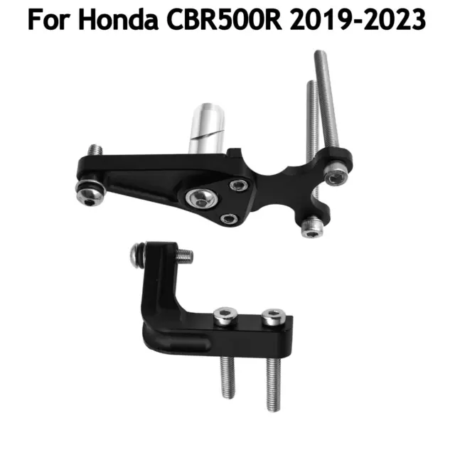 Steering Damper Mounting Bracket Kit For Honda CBR500R 2019-2020 2021 2022 2023