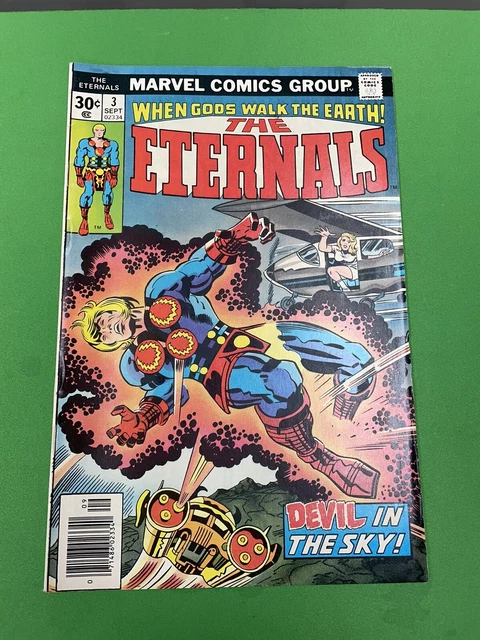 The Eternals #3 Marvel Comics, September 1976