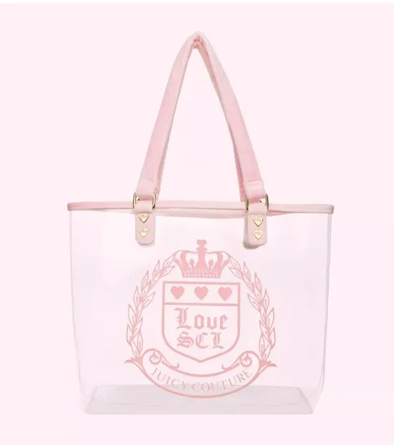 Stoney Clover Lane x Juicy Couture Clear Tote Bag Size L 3