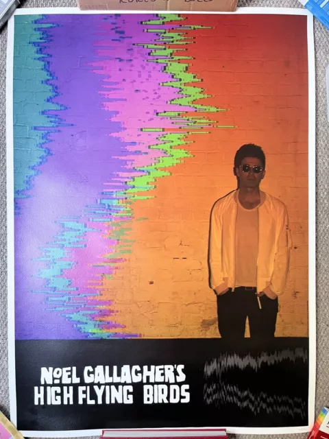 Noel Gallagher’s High Flying Birds * Ltd Print * Unsigned * Oasis * NGHFB