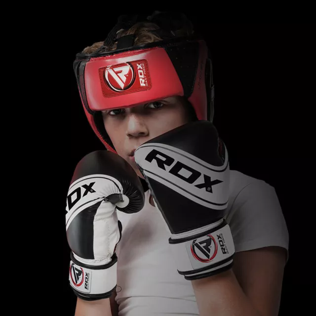 RDX Kinderen Junior Hoofdwacht Helm Trap Boksen MMA Vechtsporten Kinderen R NL 3