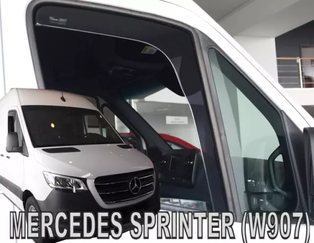 HEKO 23606 Windabweiser 2 tlg. passend für MERCEDES Sprinter W907 Bj. ab 2018