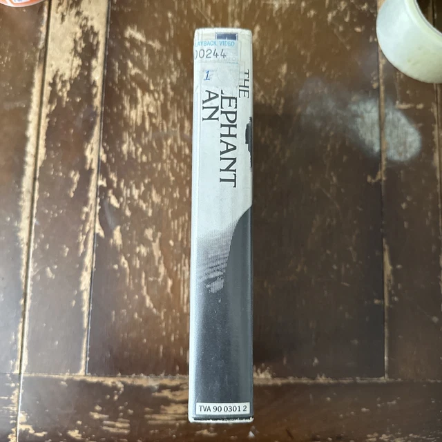 THE ELEPHANT MAN VHS video tape, Original Thorn EMI video precert