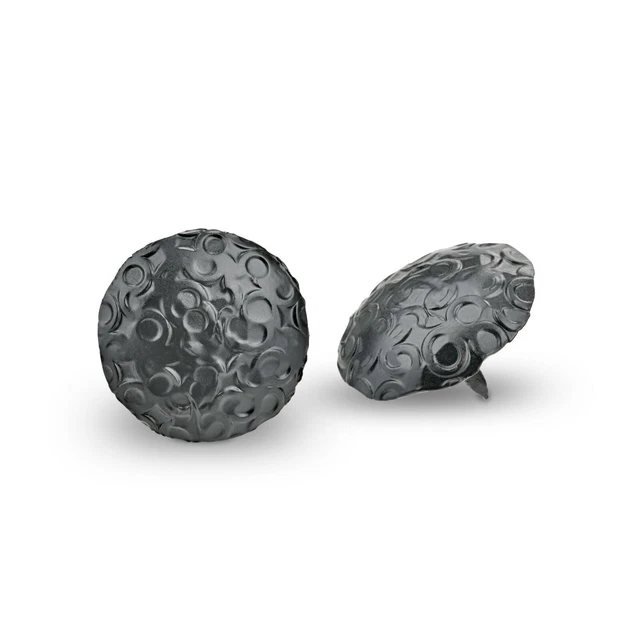 10 Pack 1.25" Iron Clavos Decorative Rustic Nail Tack For Furniture Dimpled