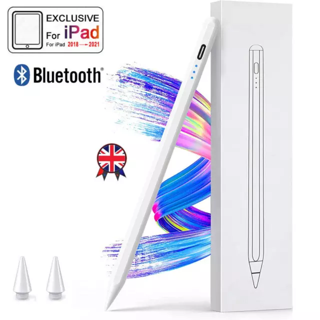 2nd Gen Pencil for Apple Magnetic Wireless Charging Stylus Pen for iPad Air/Pro