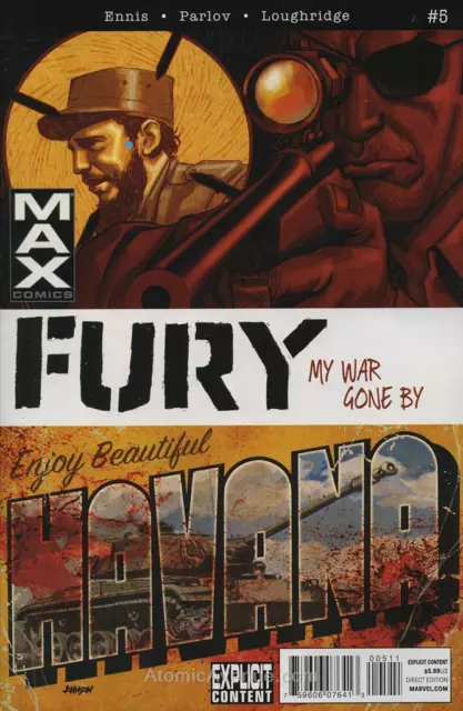 Fury Max #5 VF; Marvel | My War Gone By Garth Ennis - we combine shipping