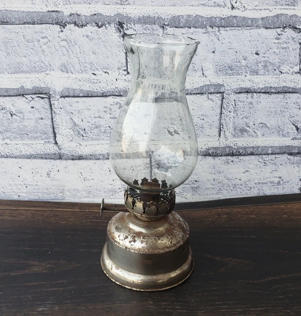 Beavorty Glas-Schornstein Für Öllampen – 2 Stück | Vintage Laternen-Ersatz, Transparent, 8,5 X 6,3 Cm | Für Kerosin- & Petroleumlampen