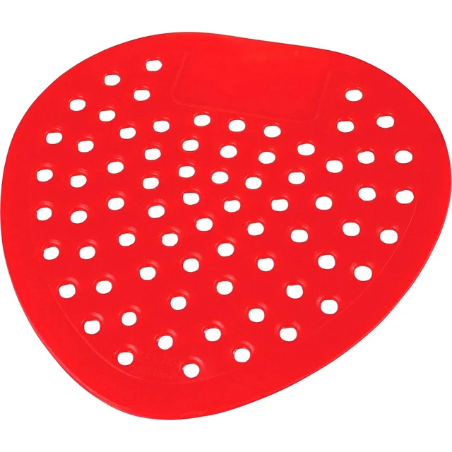 12 Impact Urinal Screen Deodorized Cherry 7.5" Diameter Red Cherry 1451DZ-94