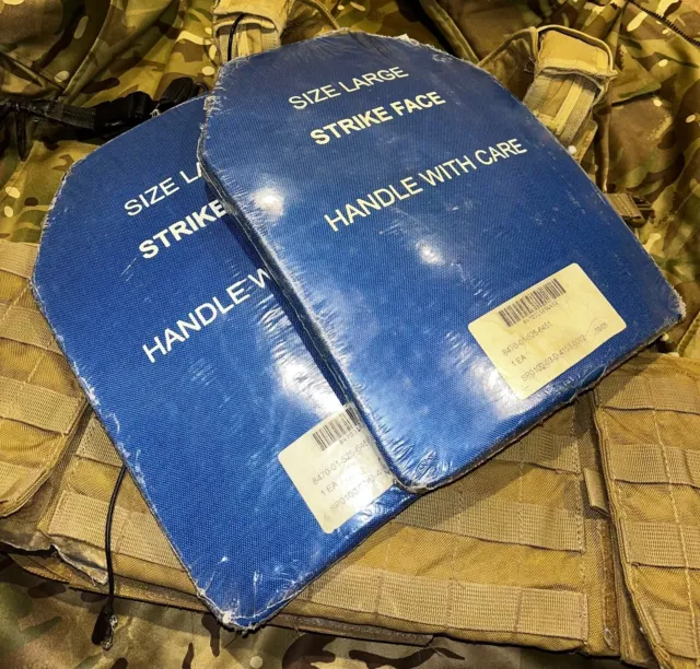 Ballistic Plates 10x12 ISAPI UKSF Body Armour Ceramic