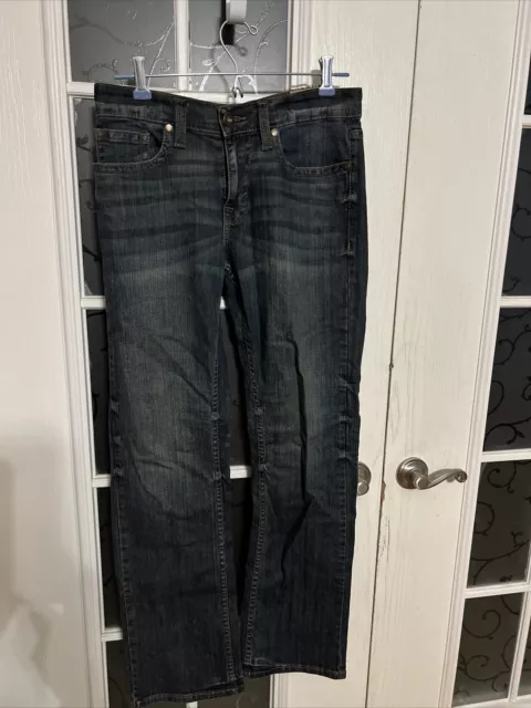 Men's Cody James Dark Wash Stretch Slim Straight Stretch Denim Jeans 29/32