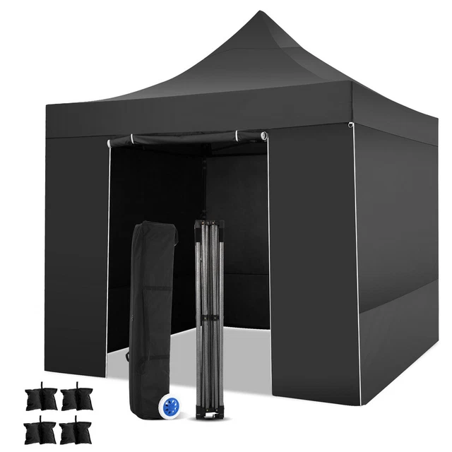 Pavillon Faltpavillon 3x3m Wasserdicht Stabil UV Faltbar Partyzelt Gartenzelt DE