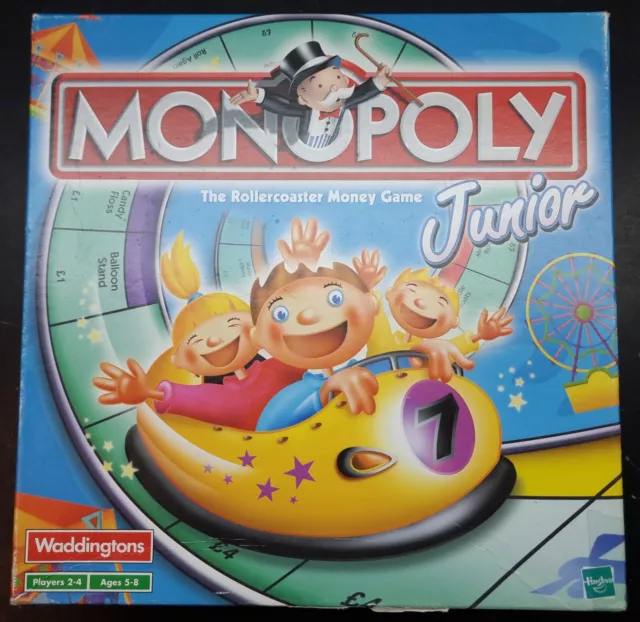 Monopoly Junior 2001 Choose Your Individual Spare/Replacement Parts