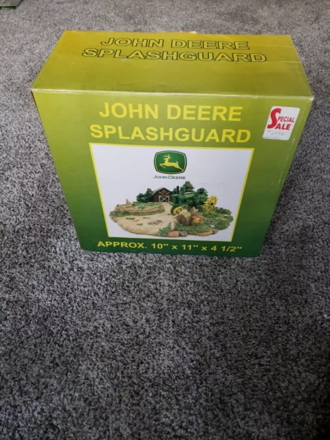 Officially Licensed John Deere Gutter Splash Guard RARE