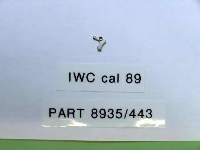 IWC C89  cal  89   Setting lever tirette part IWC 8935       443