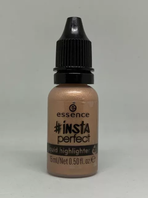 Essence #insta perfect liquid highlighter 20 #rosé fever 15ml