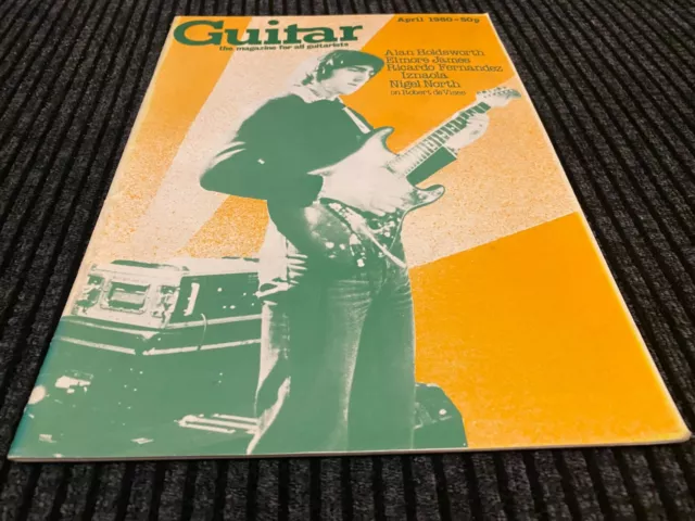 Guitar Magazine 1980 Apr Alan Holdsworth Elmore James. Ricardo Fernandez Izanola