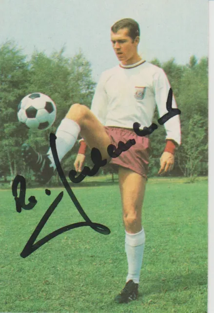 Franz Beckenbauer, Bayern München, orig sign Bergmann SB , Sportbild 68
