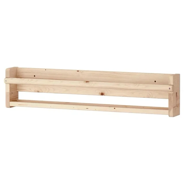IKEA FLISAT SOLID Wood Wall Shelf 70x9x16cm Brand New In Box