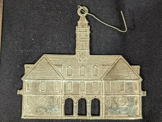 Kirk Stieff Colonial Williamsburg Series 2 Pewter  Ornaments