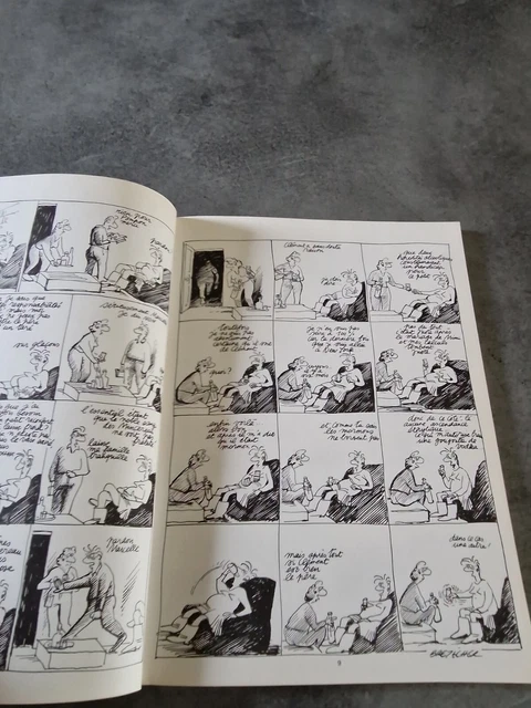 BD "LES MERES"de CLAIRE BRETECHER en noir et blanc 1985 3