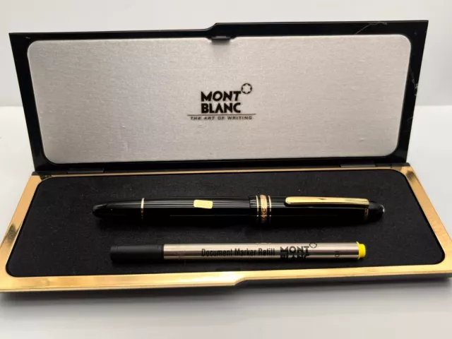 MONTBLANC MEISTERSTÜCK Le Grand 166 Text Marker Vintage sehr schöner Zustand