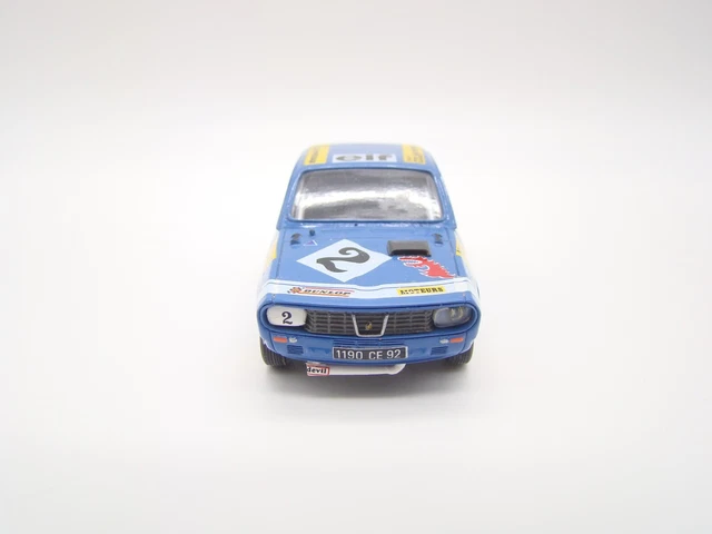 Kit Résine 1/43 - Renault 12 Gordoni Rallye 1970 - Équipe Colin-Montrouge - Modèle De Collection