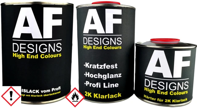 Set Bomboletta Spray VW D7U Offroad Grey + Trasparente + Primer | Vernice Auto Metallizzata