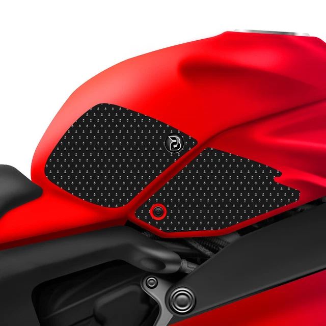 Ducati Panigale V4 V4S SP2 Tank Grips – Anti-Slip Rubber Knee Pads For Fuel Tank Protection (2022+)