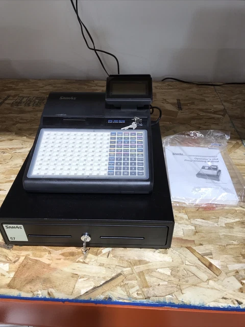 SAM4S SPS-320 Electronic Cash Register SPS320 W/ KEYS No Power