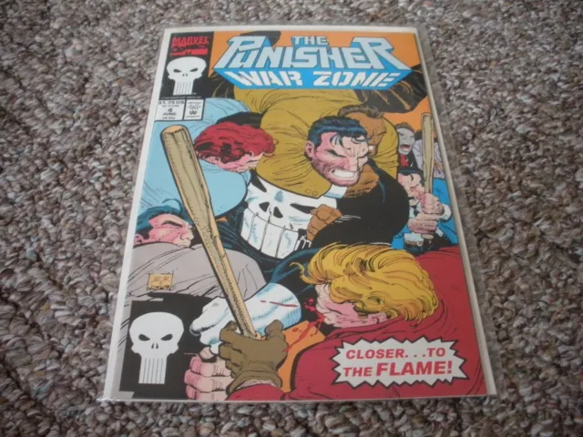 The Punisher War Zone #4 (1992 Series) Marvel Comic VF/NM