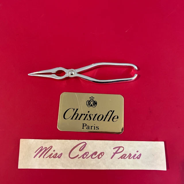 CHRISTOFLE PINCE A Homards Crustaces Casse Noix Dans Sa Boite EUR 70,00