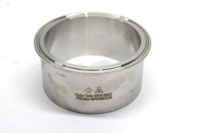 Tank Weld Ferrule | Tri Clamp 4 inch x 53.98mm - Sanitary SS304
