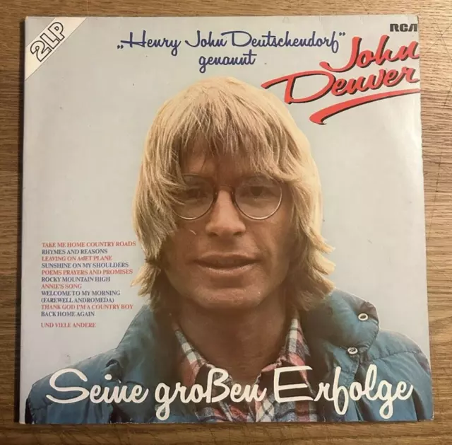 LP - Henry John Deutschendorf - Genannt John Denver – Seine Großen Erfolge