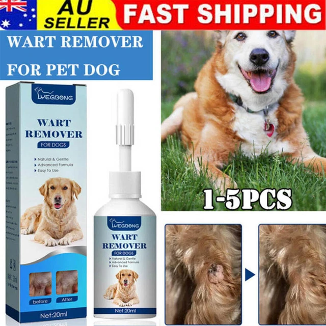 1-5Pcs 20ml Natural Dog Wart Remover Dog Skin Tags, Dog Wart Removal Treatment