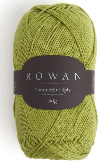 €134/kg)  Summerlite 4ply 50g Rowan für Frühlings- und Sommerstrickereien