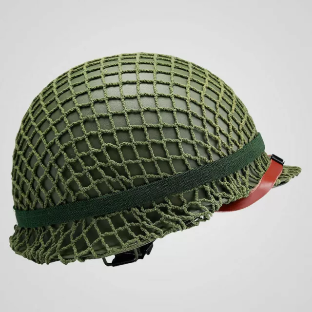 WW2 US M1 Army Replica  For M88 Helmet Net Paratrooper Coarse Cotton Net Cover