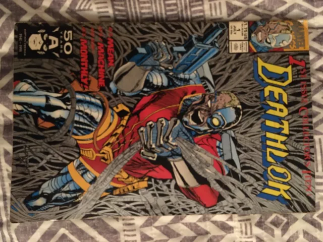 (MARVEL COMICS) 1st Issue Collectors Item. DEATHLOK VOL. 1 NO 1 July 1991
