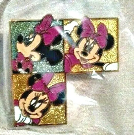 Minnie Mouse Mickeys Mystery Pin Machine Puzzle Walt Disney World Pin