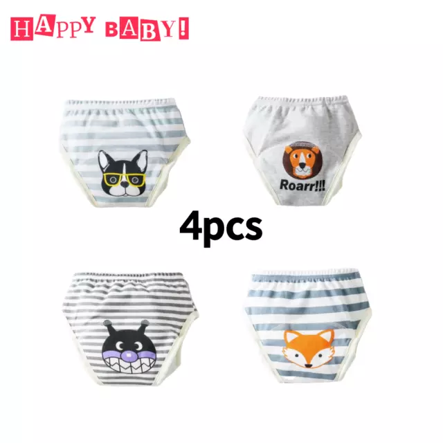 Toilet Training Pants Baby Toddler Potty Training 8 Layer Waterproof Cotton