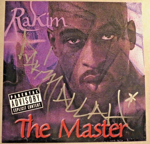 Rakim Allah Signed Autographed 12x12 Photo Vinyl Cover The Master Paid In Full 2