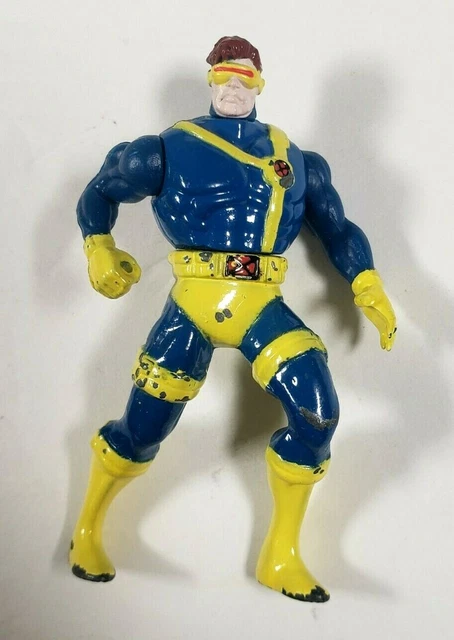 Vintage X-Men Steel Mutants Diecast CYCLOPS Action Figure 1994 Marvel