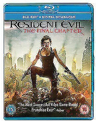 Resident Evil - The Final Chapitre Blu-Ray (SBR832951UV)