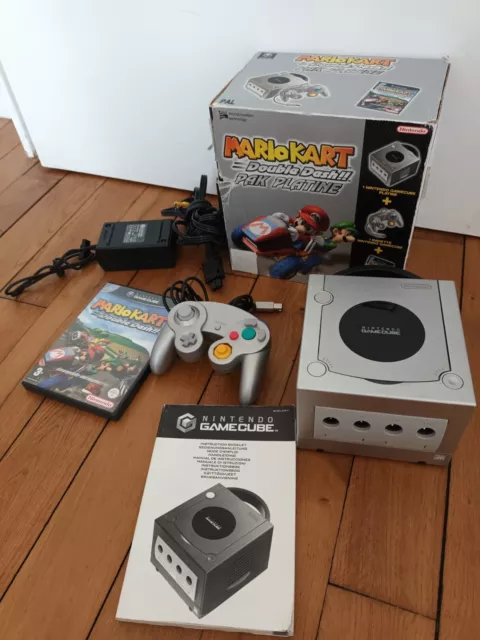 Gamecube Mario Kart - Pack Platine - Complet (boîte+ jeu) - TBE  Double dash