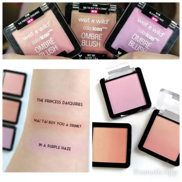 Wet n Wild Color Icon Ombre Blush| Compact Powder Blush