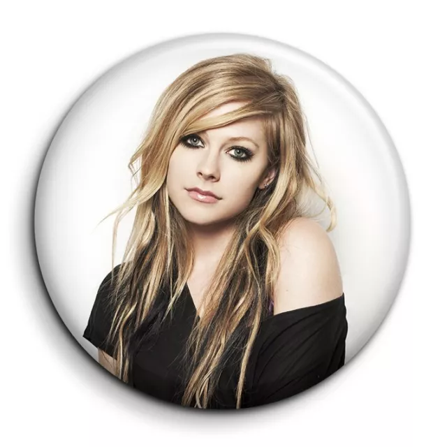 Avril Lavigne 2 Badge Epingle 38mm Button Pin