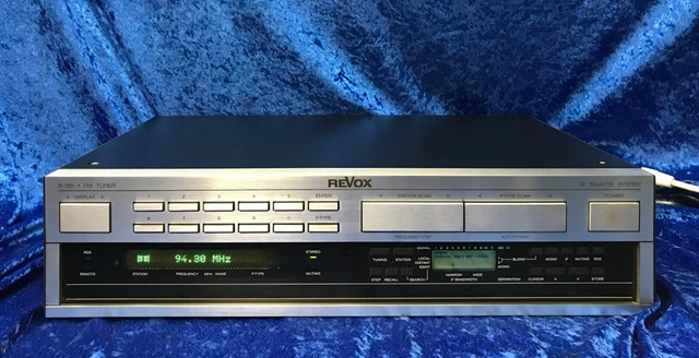 Tuner Hifi Stéréo REVOX B160 – Récepteur Radio FM, Occasion En Bon état