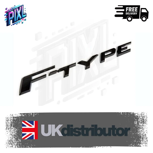 Car Emblem Badge Compatible with Jaguar XEL XFL XJL XE XF XJ XK I