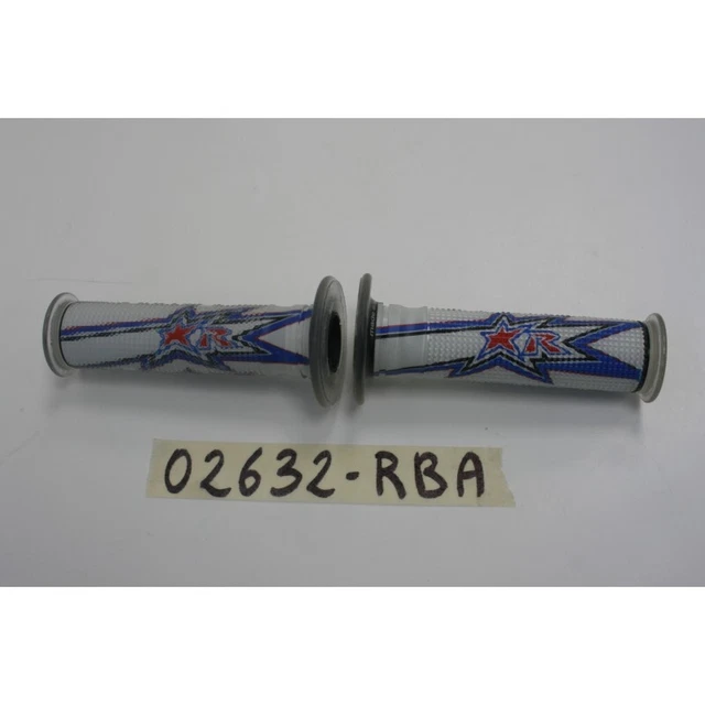 Grip Pair Ø22-24 Ariete HARRI'S Evo Grip Set Motorcycle Scooter (02632-RBA)
