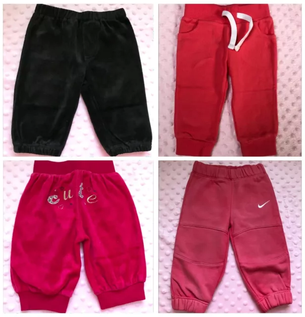 Nike Baby Girl tracksuit trousers bottoms bundle size 3-6 months