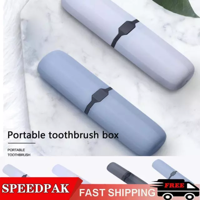 Portable Travel Camping Toothpaste Toothbrush Holder Case Storage Cover Box Z9M1